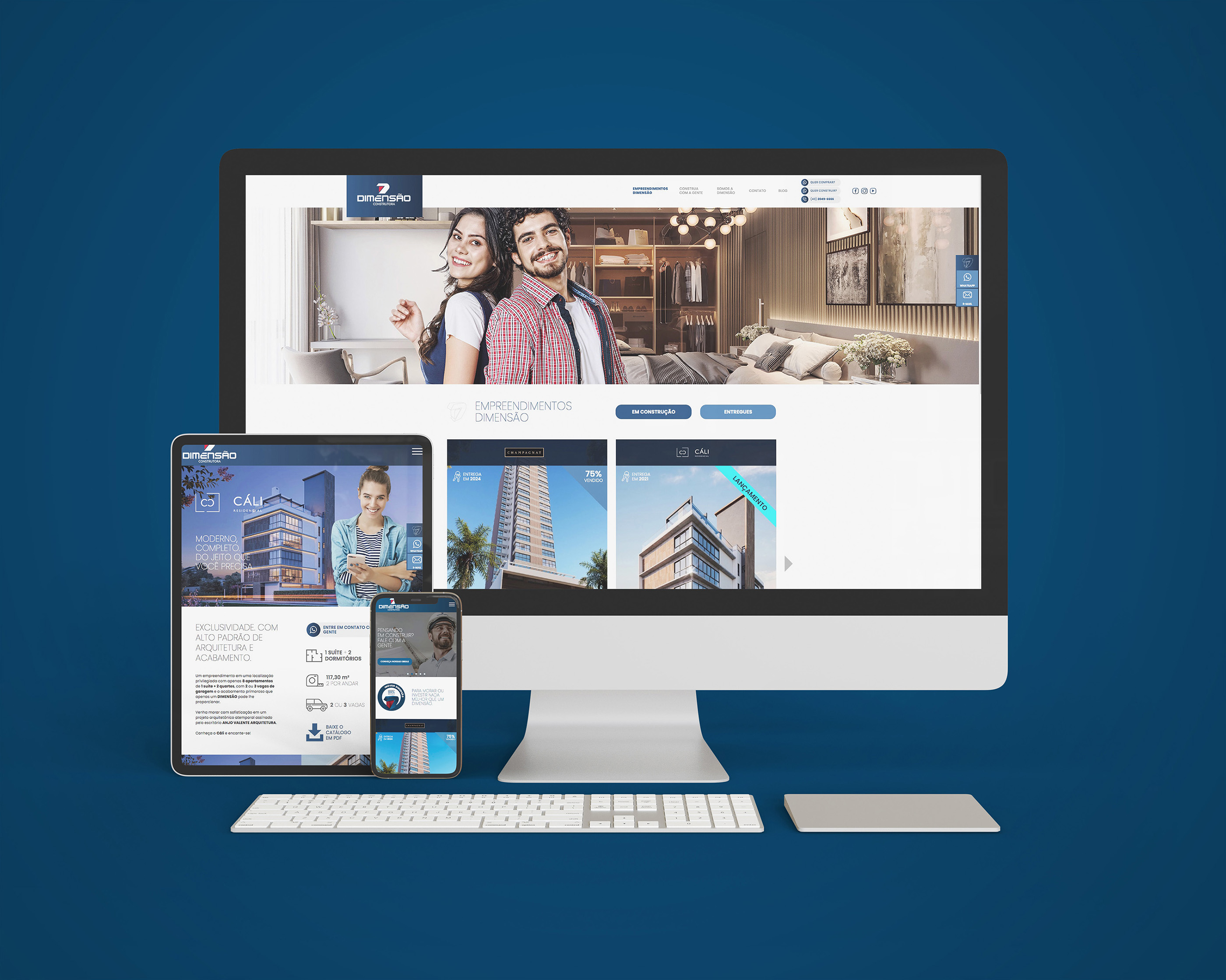 Dimensão Construtora - Imóveis - Prédios - Empreendimentos - Imóveis Chapecó