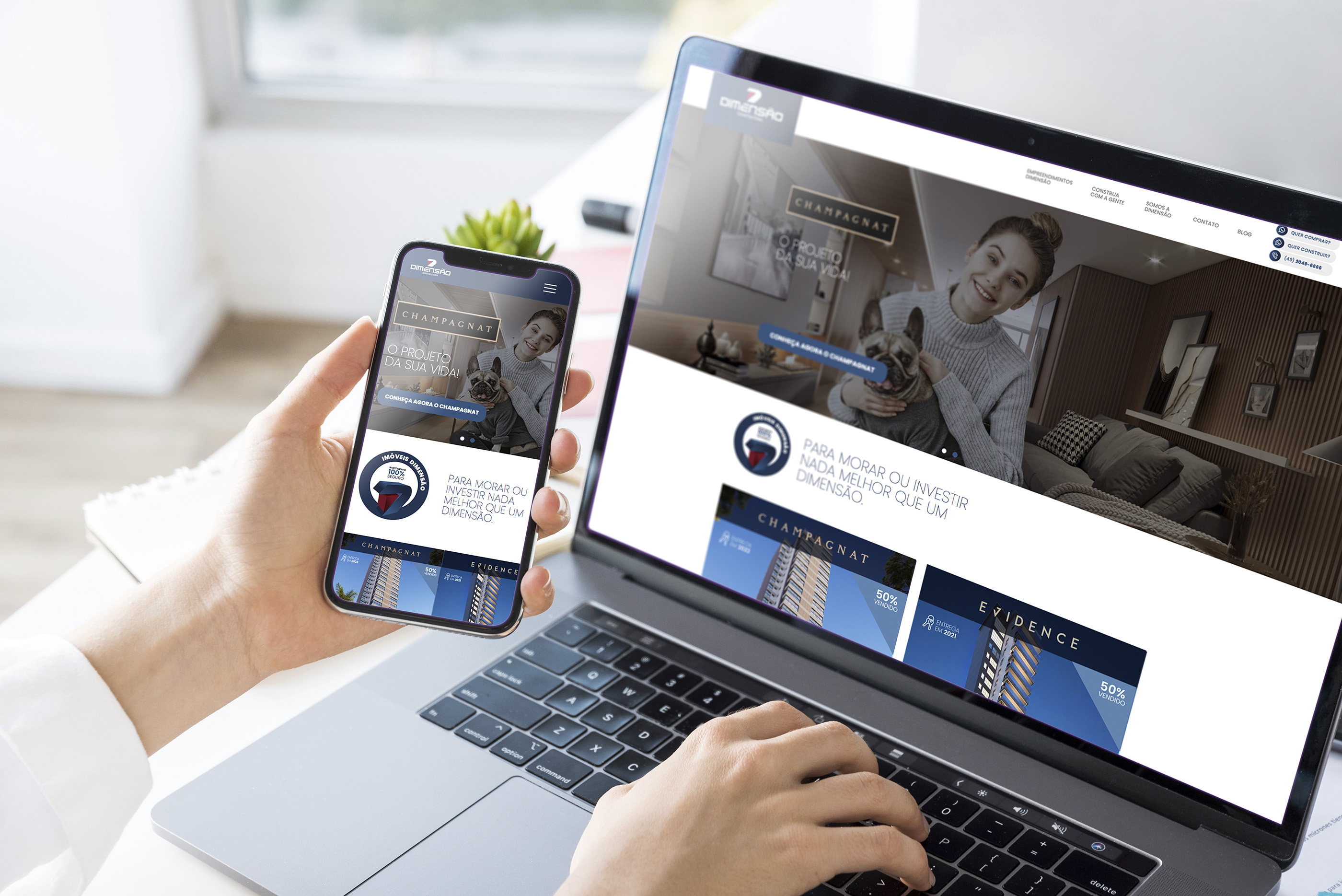 Dimensão Construtora - Imóveis - Prédios - Empreendimentos - Imóveis Chapecó